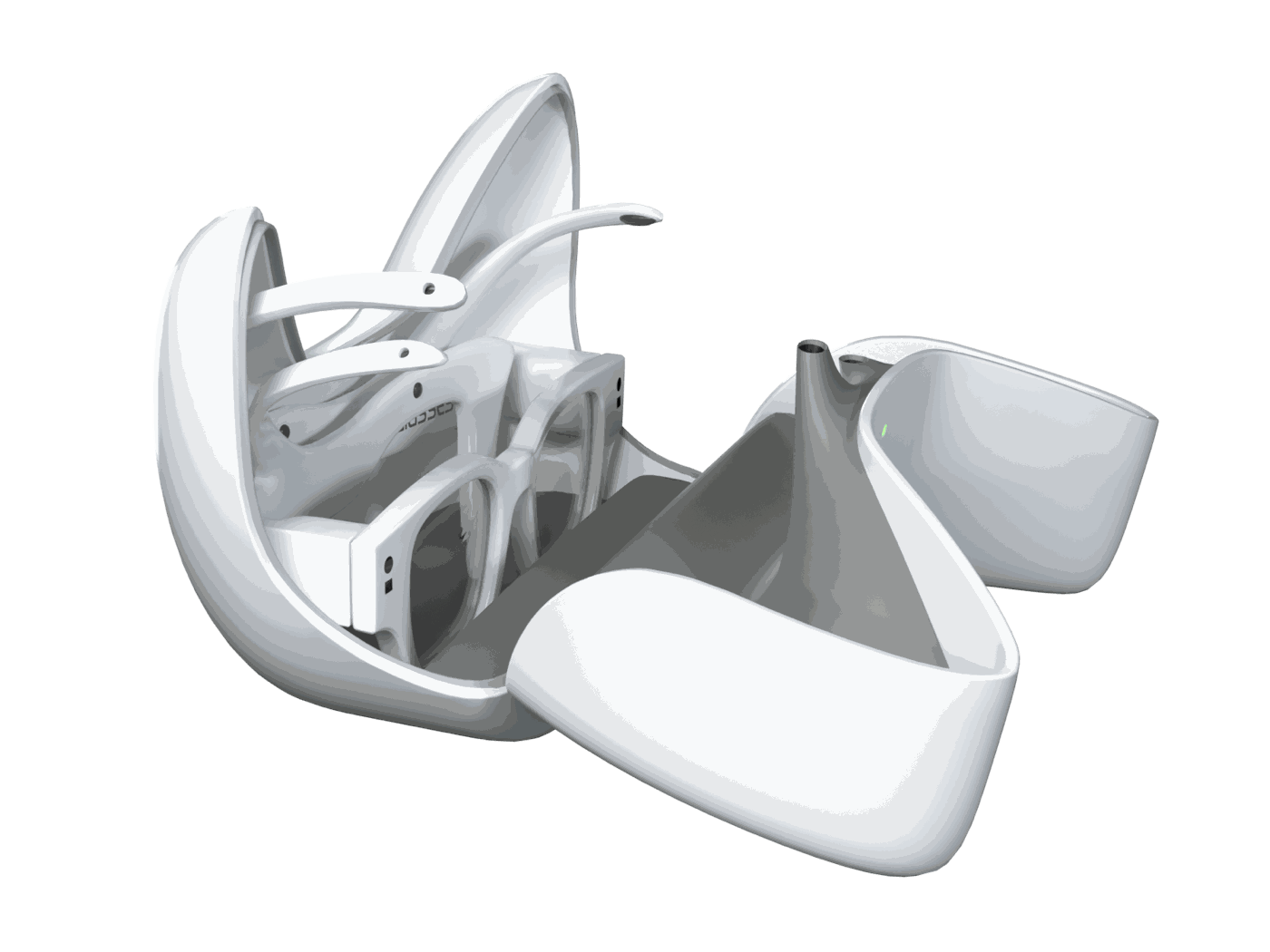 GRES Glasses BCI — concept render