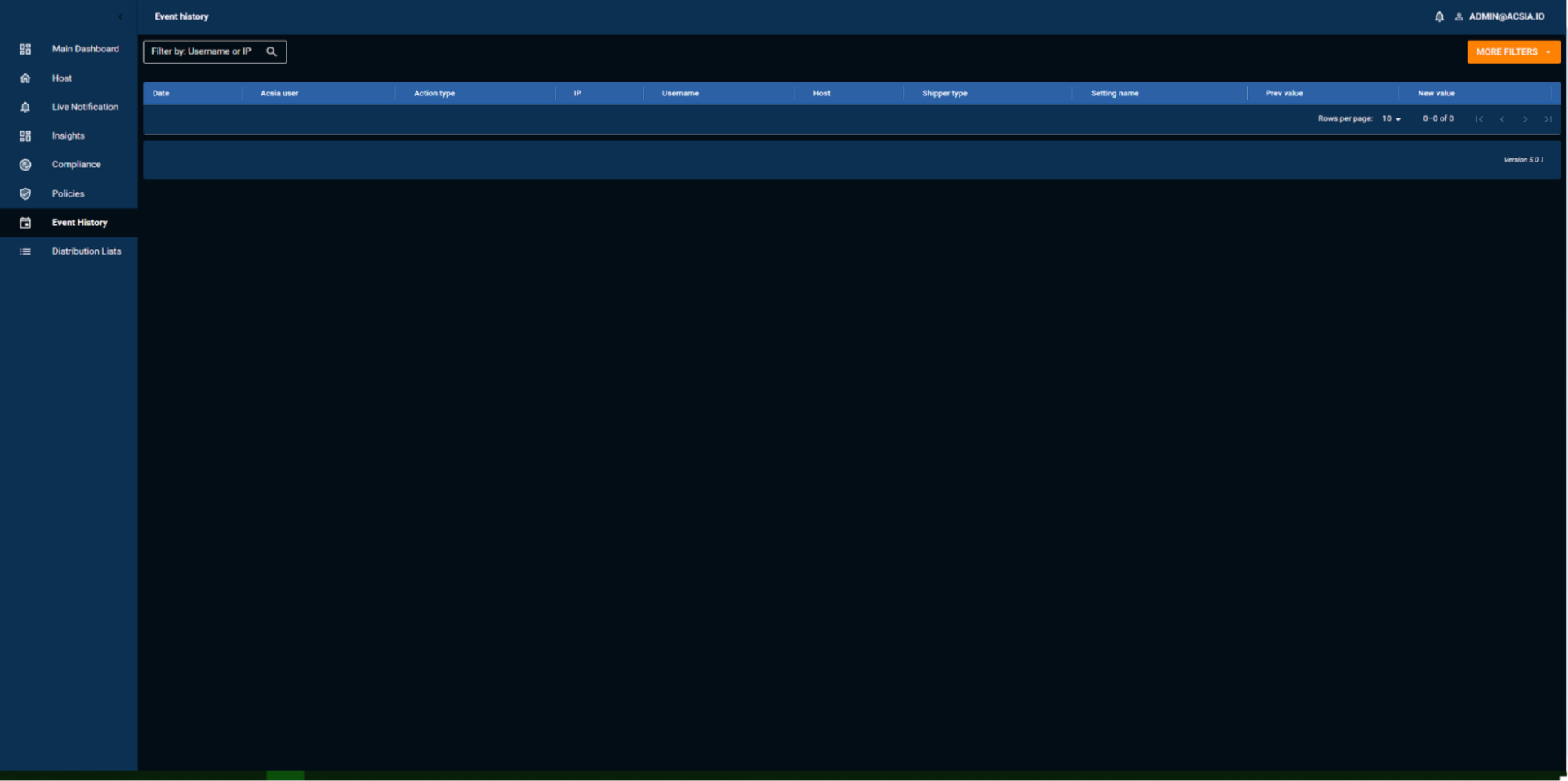 Cybersecurity platform — screen 4