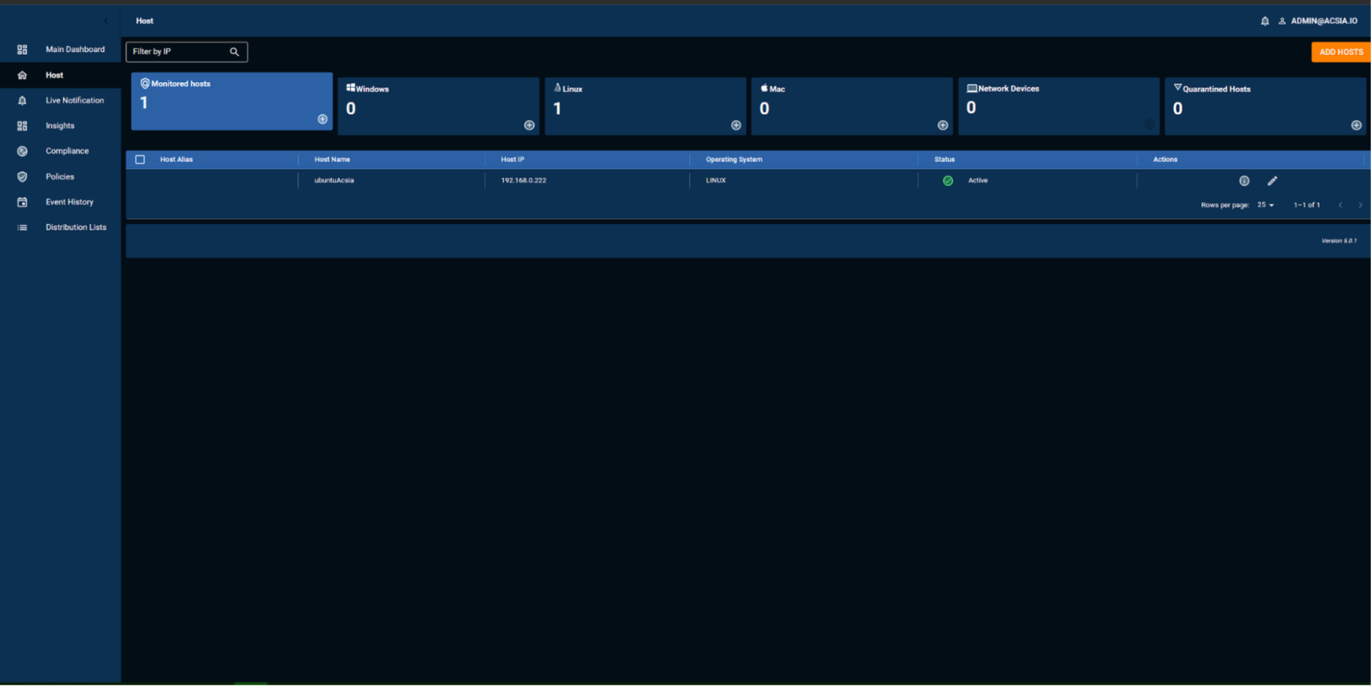 Cybersecurity platform — screen 6