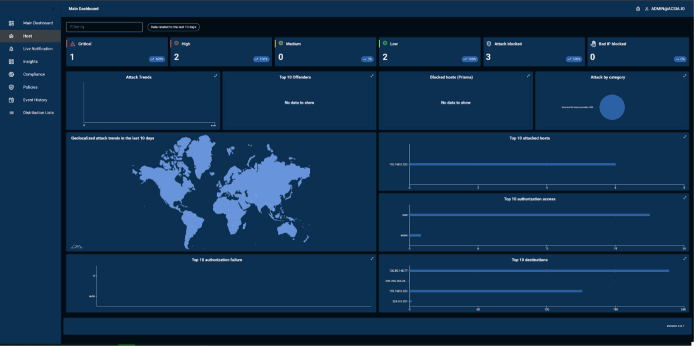 Cybersecurity platform — screen 8