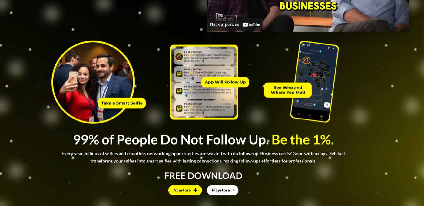 AI Networking App — Face-Recognition Contacts — screen 3
