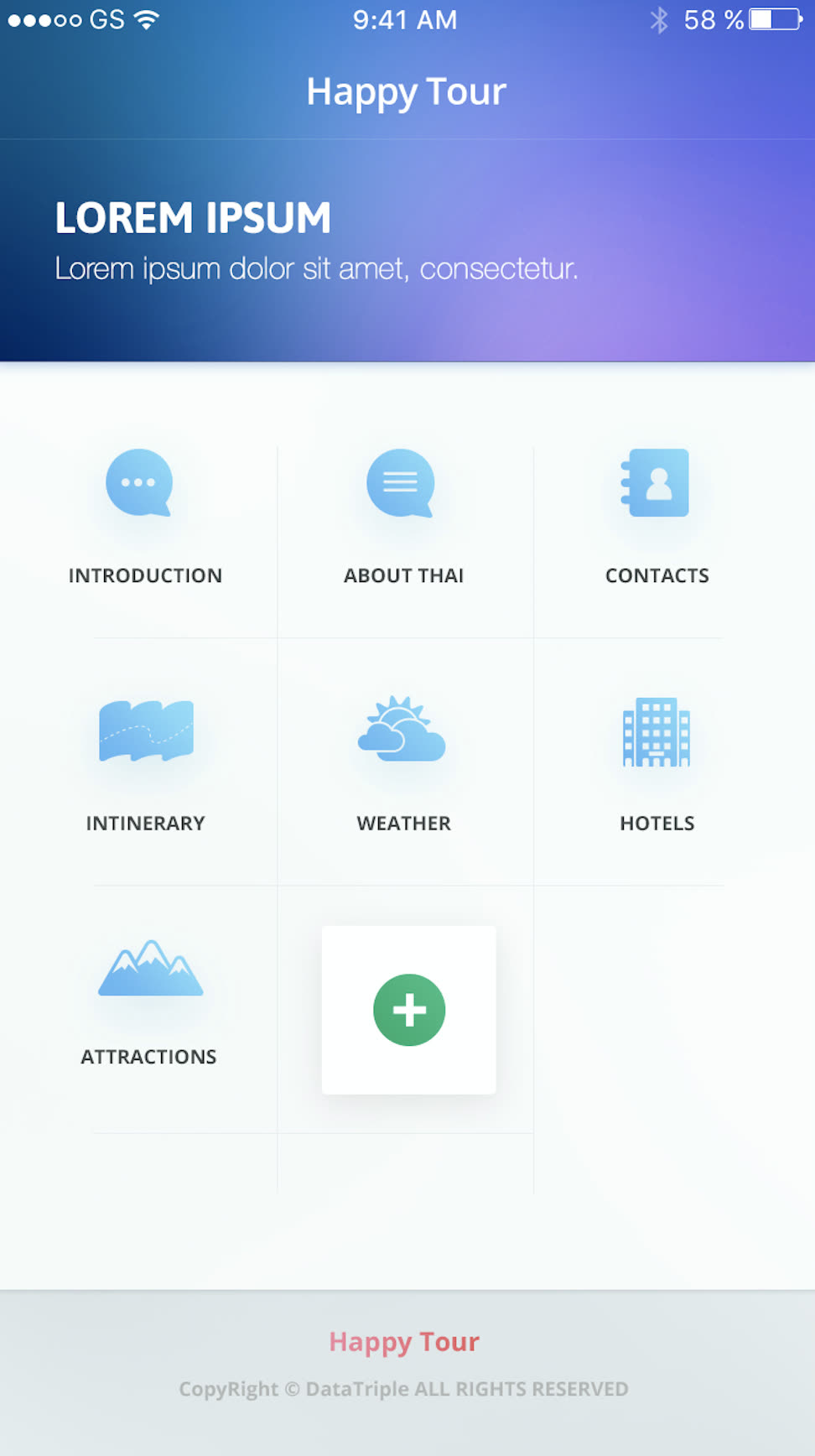 GuideZang — a published destination guide on a phone