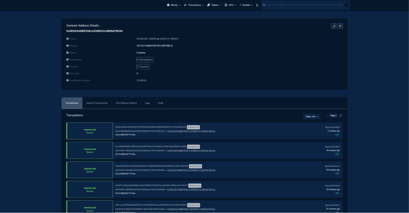 Blockchain legal-governance system — screen 7