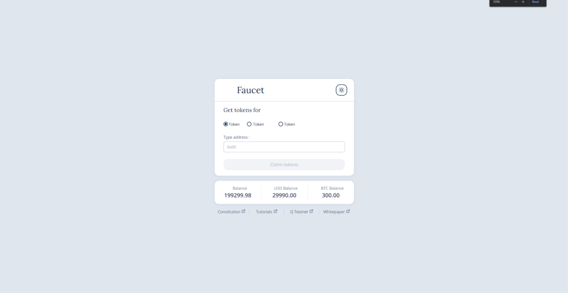 Blockchain legal-governance system — screen 8