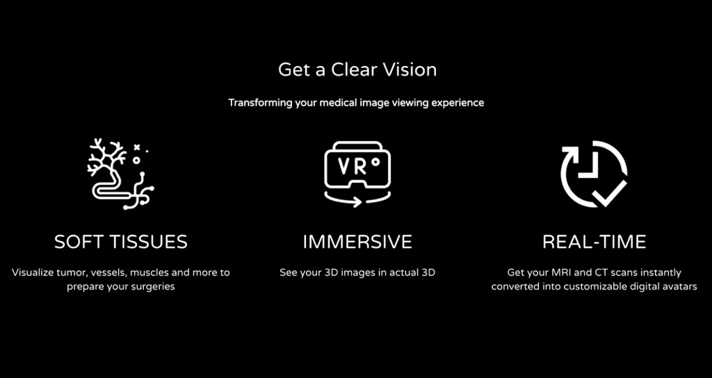 Medical 3D avatars — VR rendering platform — screen 9