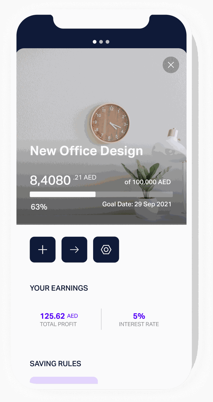 Neobank QA automation — screen 2