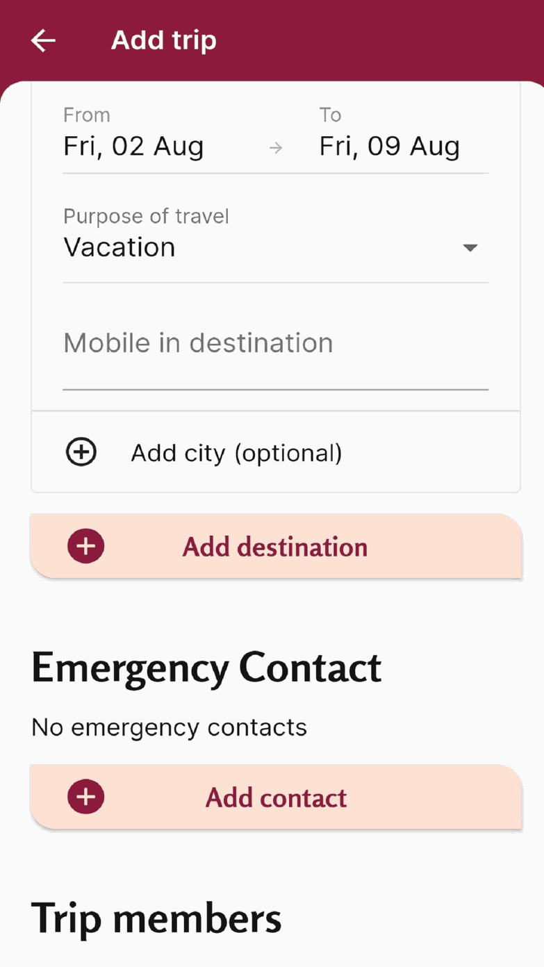 MOFA Qatar app — screen 7