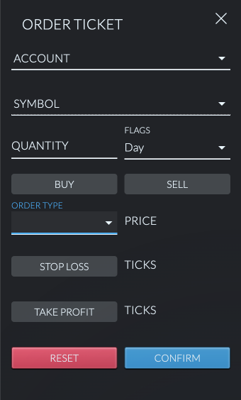 Web-based trading platform — screen 5