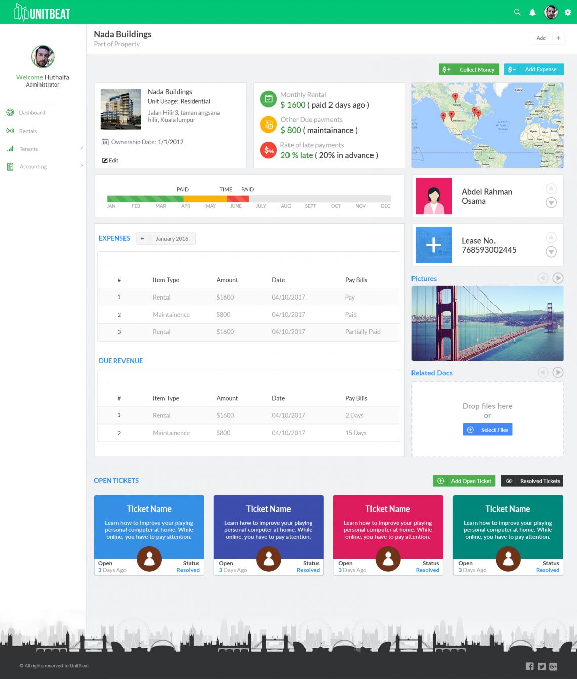 UnitBeat — real-estate management
