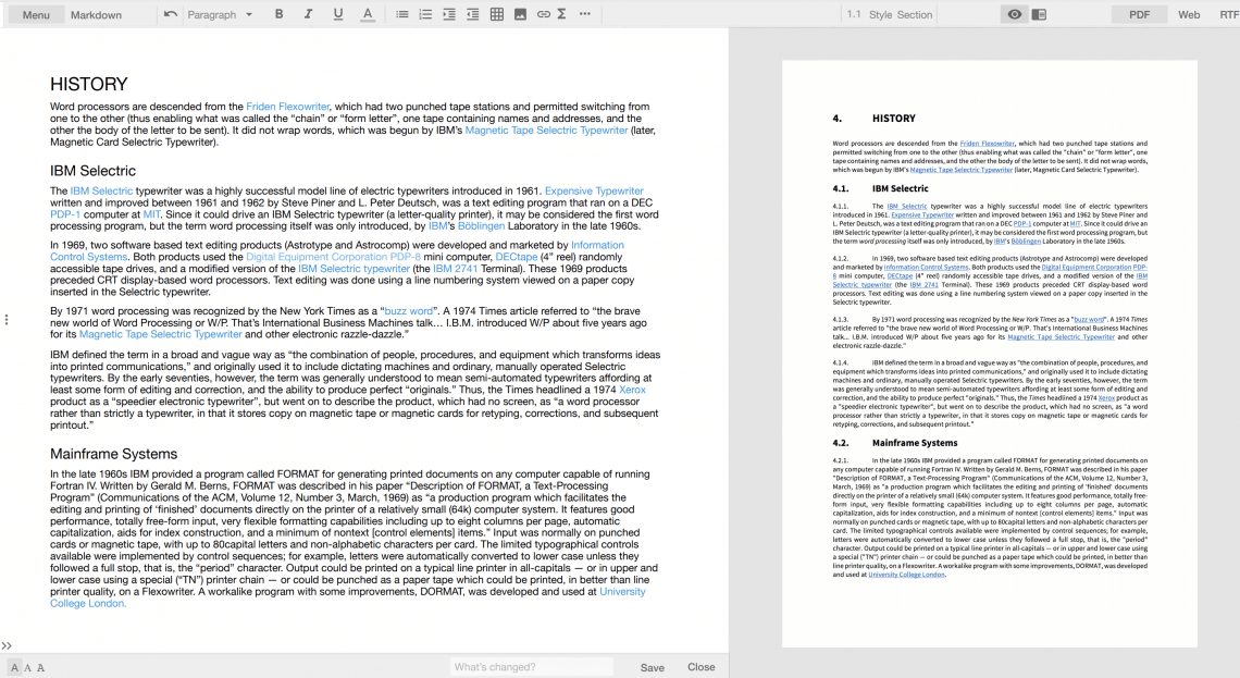 Updoc — screen 4