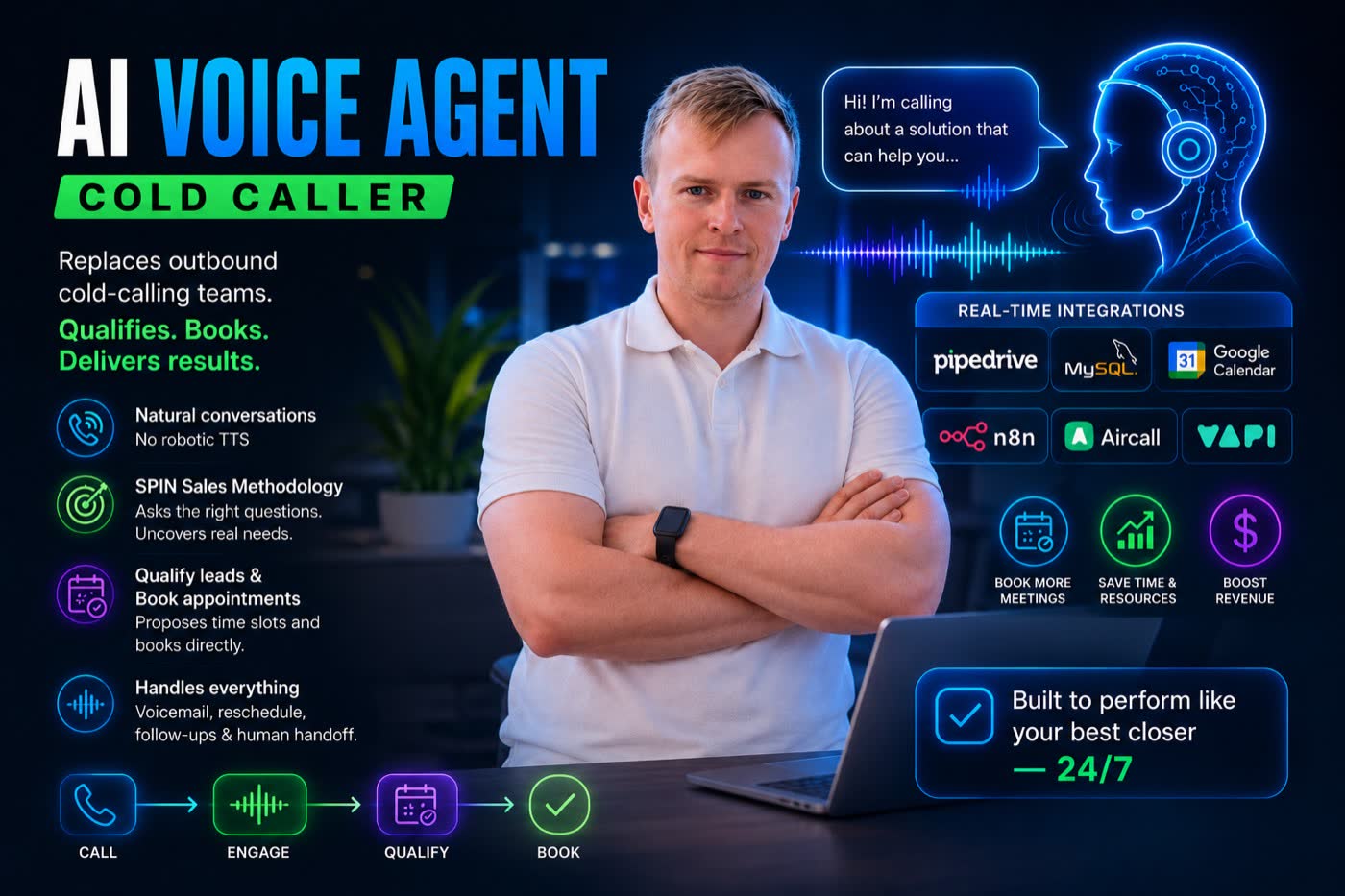 AI Voice Agent — Outbound Sales Caller — screen 4